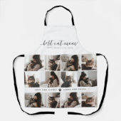 猫最高の母さんカスタムの日の猫の写真 エプロン (正面)