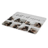 猫最高の母さんカスタムの日の猫の写真 カッティングボード (角)