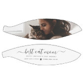 猫最高の母さんカスタムの日の猫の写真 バスケットボール (パネル)