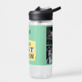 猫最高の母さん4写真名グリーン黄色 ウォーターボトル (左面)