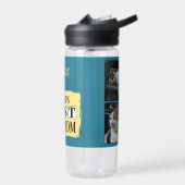 猫最高の母さん4写真名blue yellow ウォーターボトル (左面)