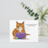 猫最高の母さん！ ポストカード (スタンド正面)