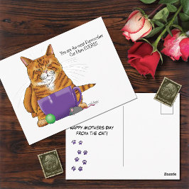 猫最高の母さん！ ポストカード