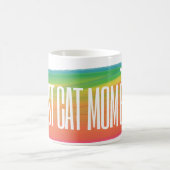 猫最高の母なる母なる日の贈り物 コーヒーマグカップ (中央)