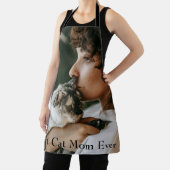 猫最高の母のペット写真パーソナライズされた エプロン (インサイチュ)