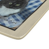 猫最高の母の撮カスタム影と文字 カッティングボード (角)