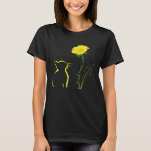 猫最高の母の花の猫の母のタンポポ母 Tシャツ