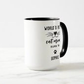 猫最高の母は名前をカスタムする猫好きマグカップ マグカップ (正面右)