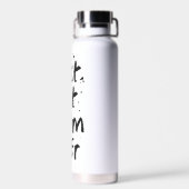 猫最高の母エバモダントレンディーキュイ ウォーターボトル (背面)