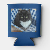 猫最高の母エバー装飾用クッション 缶クーラー (正面)