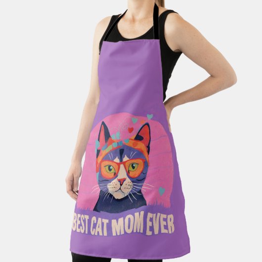 猫最高の母 エプロン (インサイチュ)