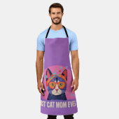 猫最高の母 エプロン (着用した状態)