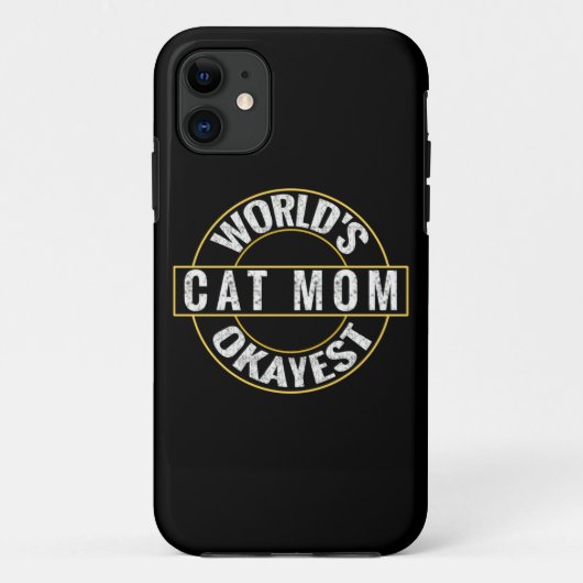 猫最高の母 Case-Mate iPhoneケース (裏面)