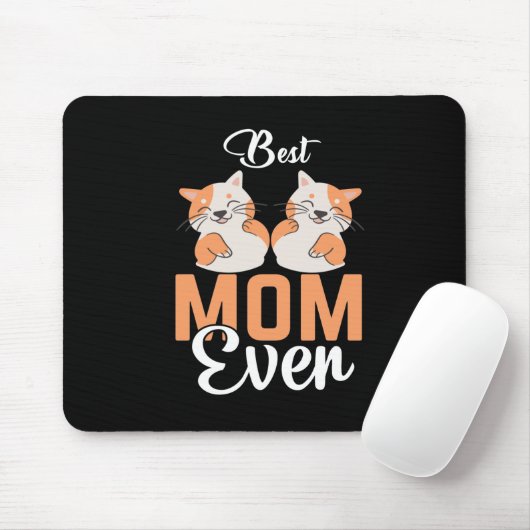 猫最高の母EVER MOUSE PAD マウスパッド (マウス)