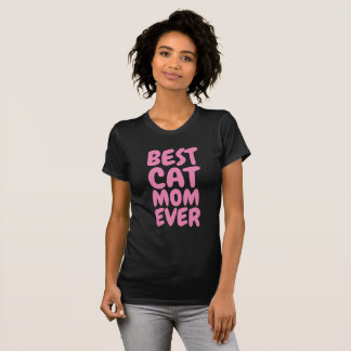 猫最高の母Tシャツティー Tシャツ