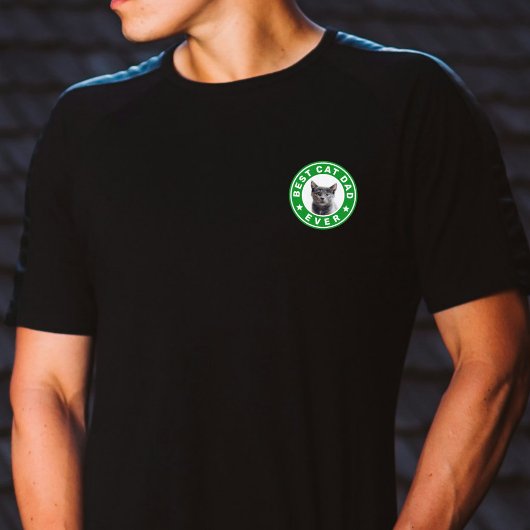 猫最高の犬パパエバカスタムーTシャツ Tシャツ