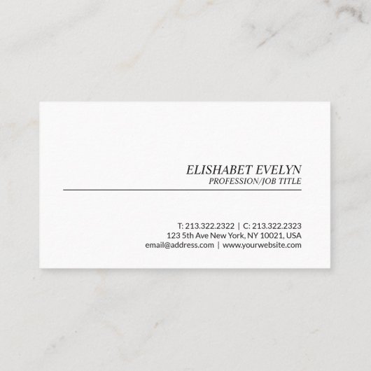 猫服のヴィンテージ写真 名刺 (裏面)