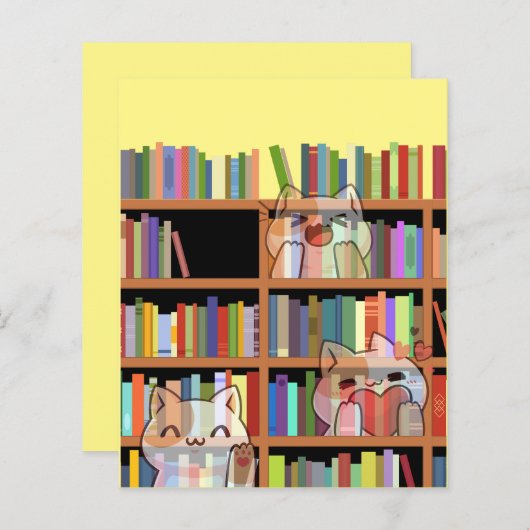 猫本棚 (正面/裏面)