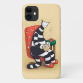 猫本読好き Case-Mate iPhoneケース (裏面)