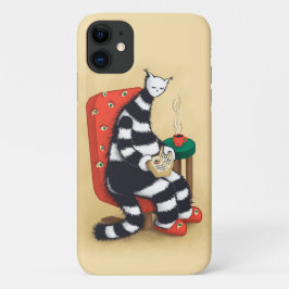 猫本読好き iPhone 11 ケース