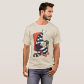 猫本読好き Tシャツ (正面フル)