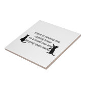 猫来の家 タイル (側面)