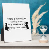 猫来の家 フォトプラーク (側面)