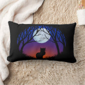 猫枕おもしろい猫好きギフトとデコール ランバークッション (ブランケット)