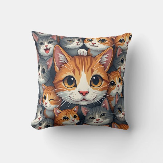 猫枕クッション クッション (正面)