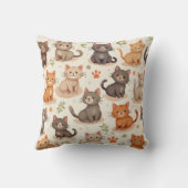 猫枕クッション クッション (裏面)