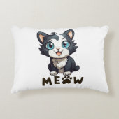 猫枕 アクセントクッション (正面)