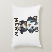 猫枕 アクセントクッション (正面(垂直))