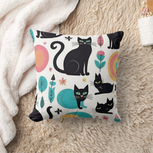 猫枕 クッション (ブランケット)