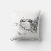 猫枕 クッション (正面)