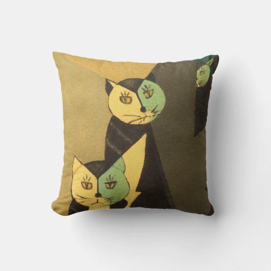 猫枕 クッション (正面)