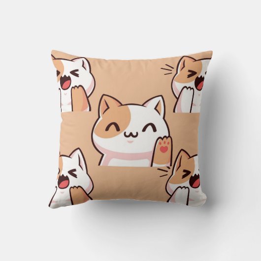 猫枕 クッション (裏面)