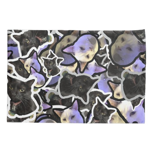 猫枕 枕カバー (裏面)