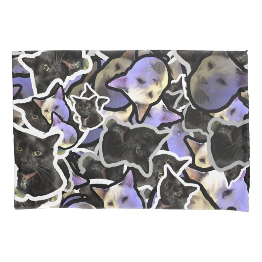 猫枕 枕カバー (正面)