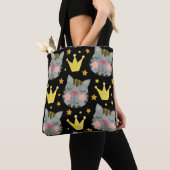 猫柄かわいいペット動物 トートバッグ (クローズアップ)