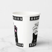 猫柄のおもしろい誕生日 紙コップ (右)