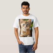 猫柄のtシャツ tシャツ (正面フル)