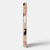 猫柄ピンク Case-Mate iPhoneケース (裏面 / 右)