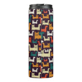 猫柄モノグラムカスタムタンブラー タンブラー (裏面)