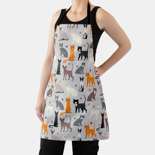 猫柄 エプロン (インサイチュ)