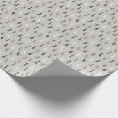 猫柄 ラッピングペーパー (角)