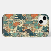 猫柄 iPhoneケース (裏面横)