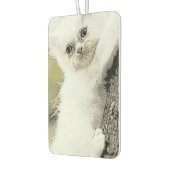 猫柔らかい小猫 カーエアーフレッシュナー (左)