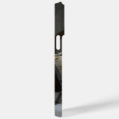猫楽ストライプのしめるカップヌードル Case-Mate iPhoneケース (裏面 / 右)