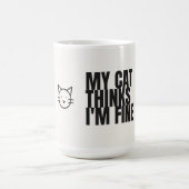 猫様は私の上司 マグカップ 2トーン (中央)