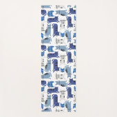 猫模様 ヨガマット